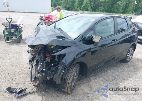 2015 Honda Fit Ex/Ex-L z USA, uszkodzony, nr VIN 3HGGK5H88FM746140